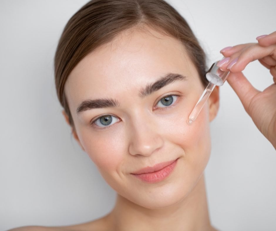 Productos faciales con glicerina